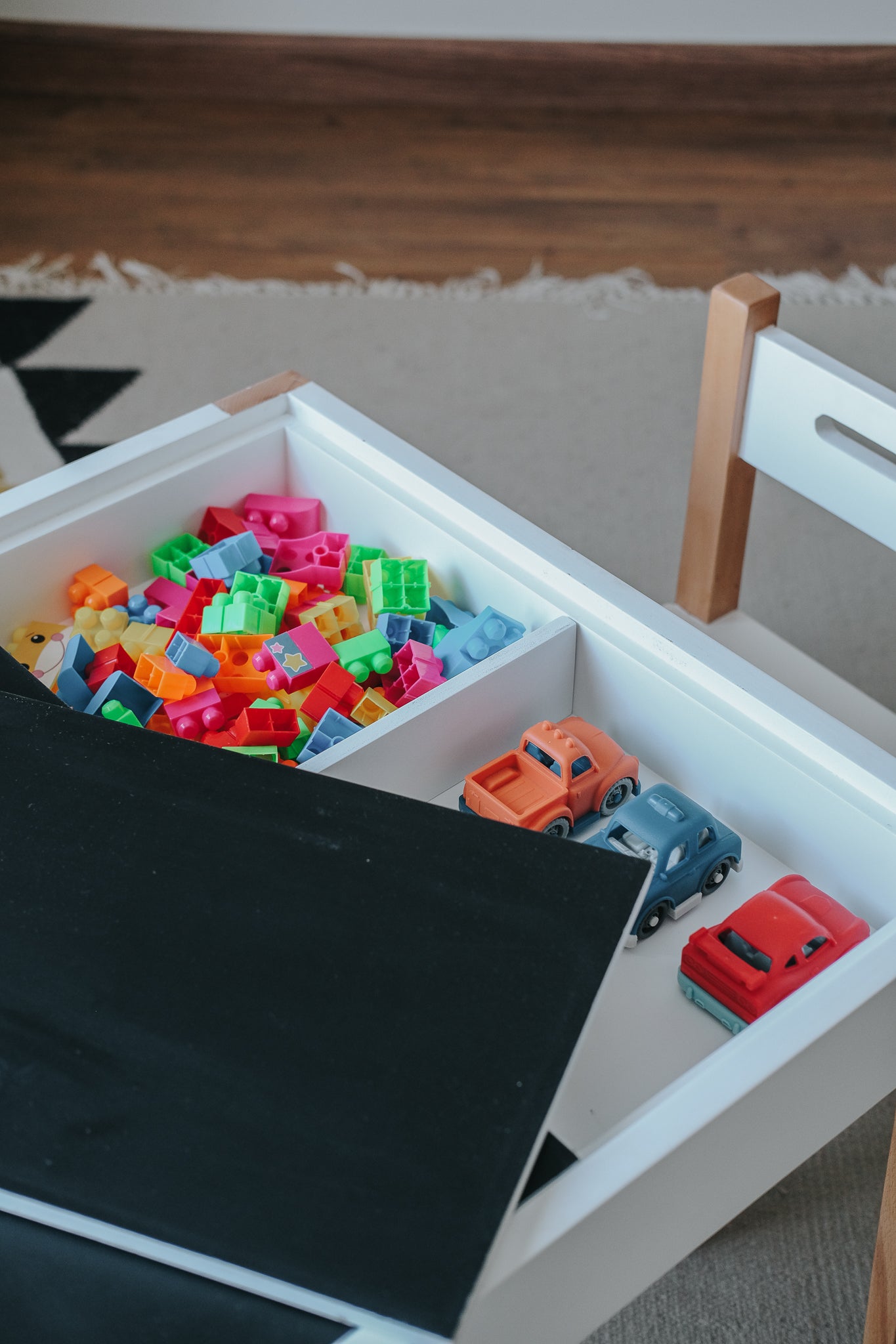 Play and Learn Table and 2 Chairs Set