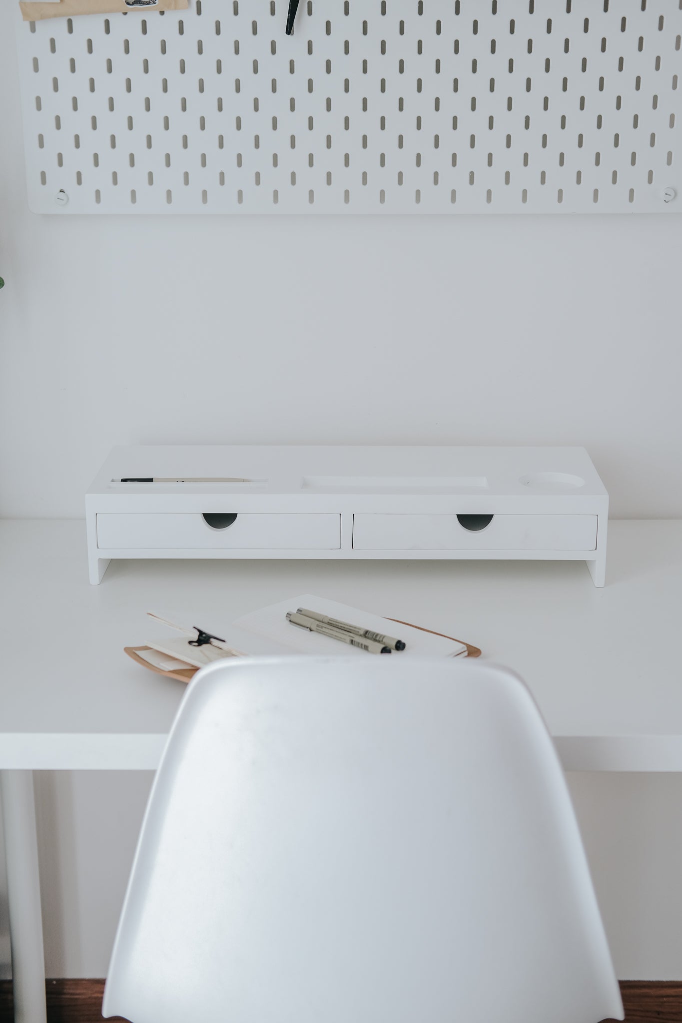 Monitor Riser with Drawers