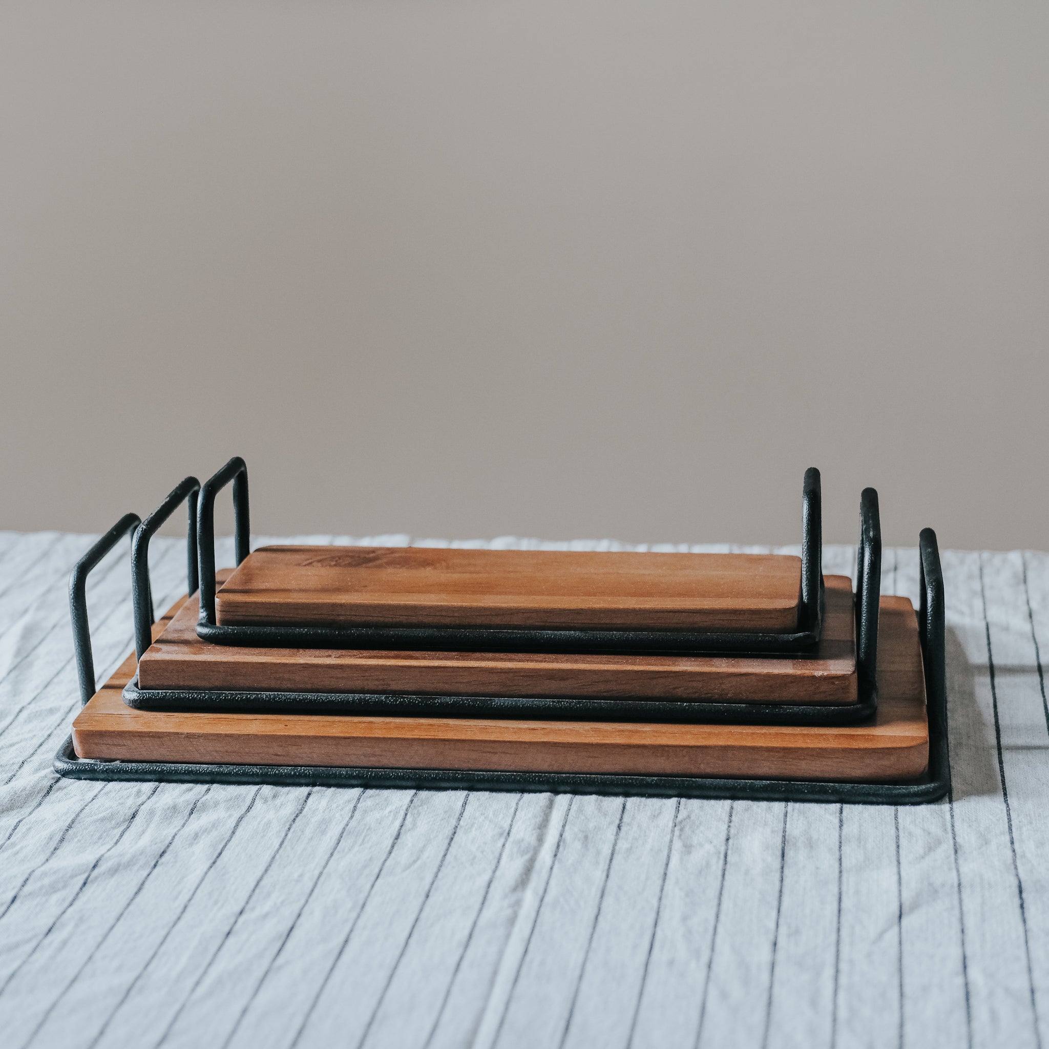 Artisan Side-Handled Rectangular Trays