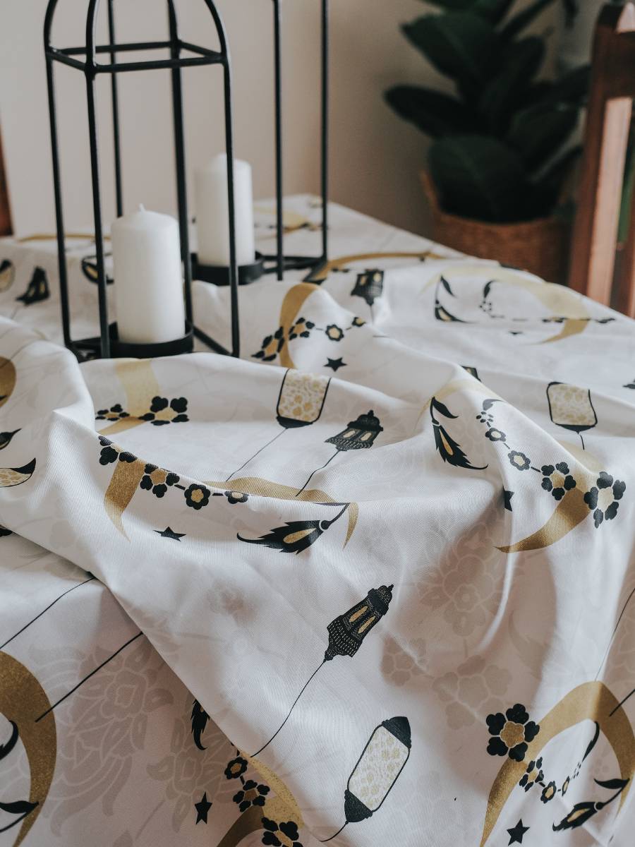 Ramadan Crescents Tablecloth