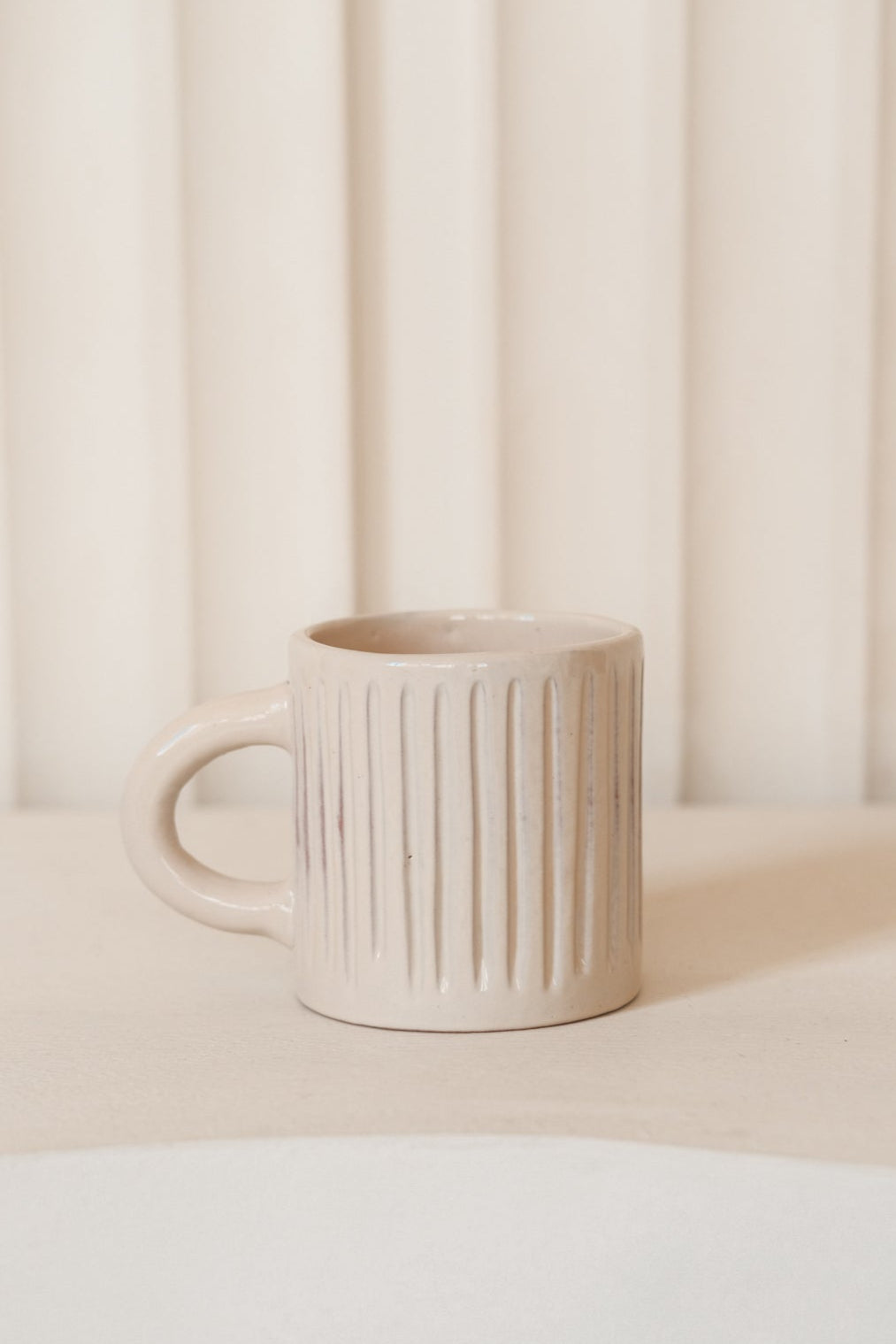 Stria Mug - Beige Color