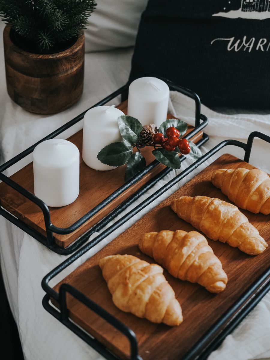 Artisan Bordered Rectangular Trays