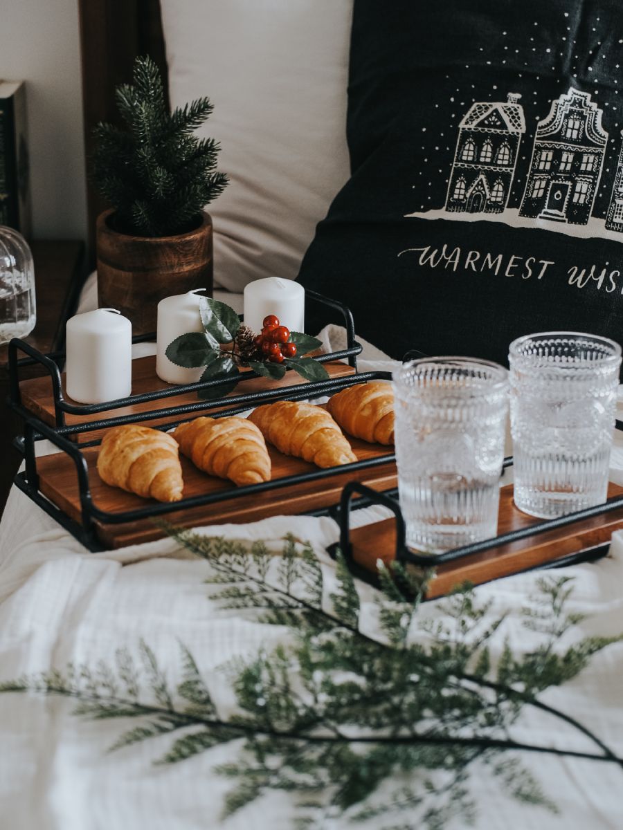 Artisan Bordered Rectangular Trays