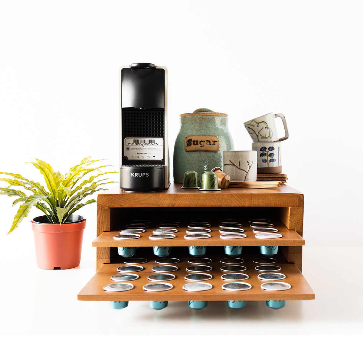 Coffee Capsules Drawer - 40 Capsules
