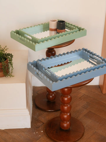 Fine Scallop Serving Tray