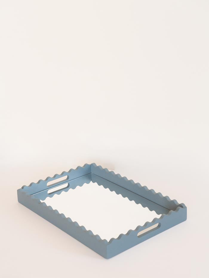 Fine Scallop Serving Tray