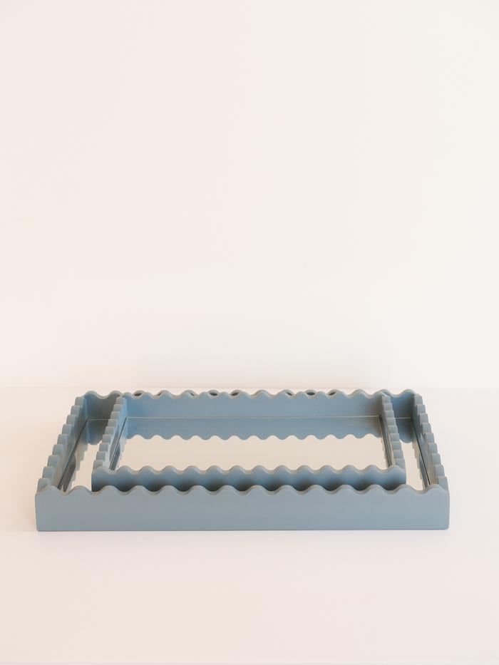Fine Scallop Serving Tray