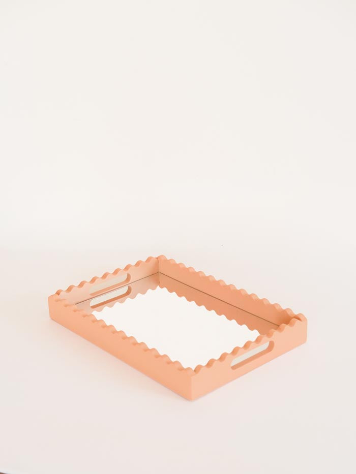 Fine Scallop Serving Tray
