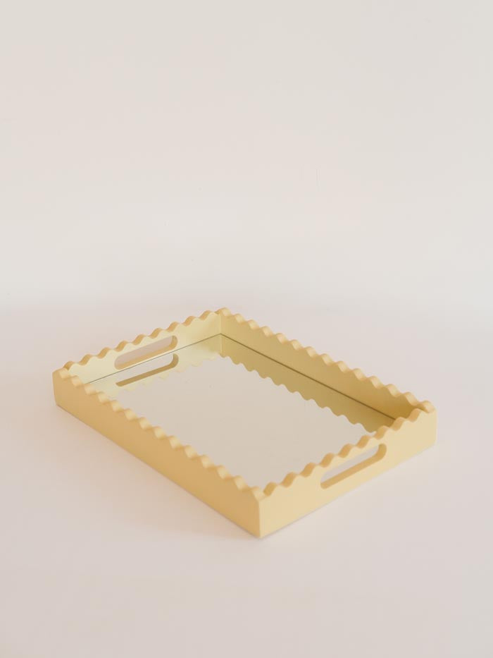 Fine Scallop Serving Tray