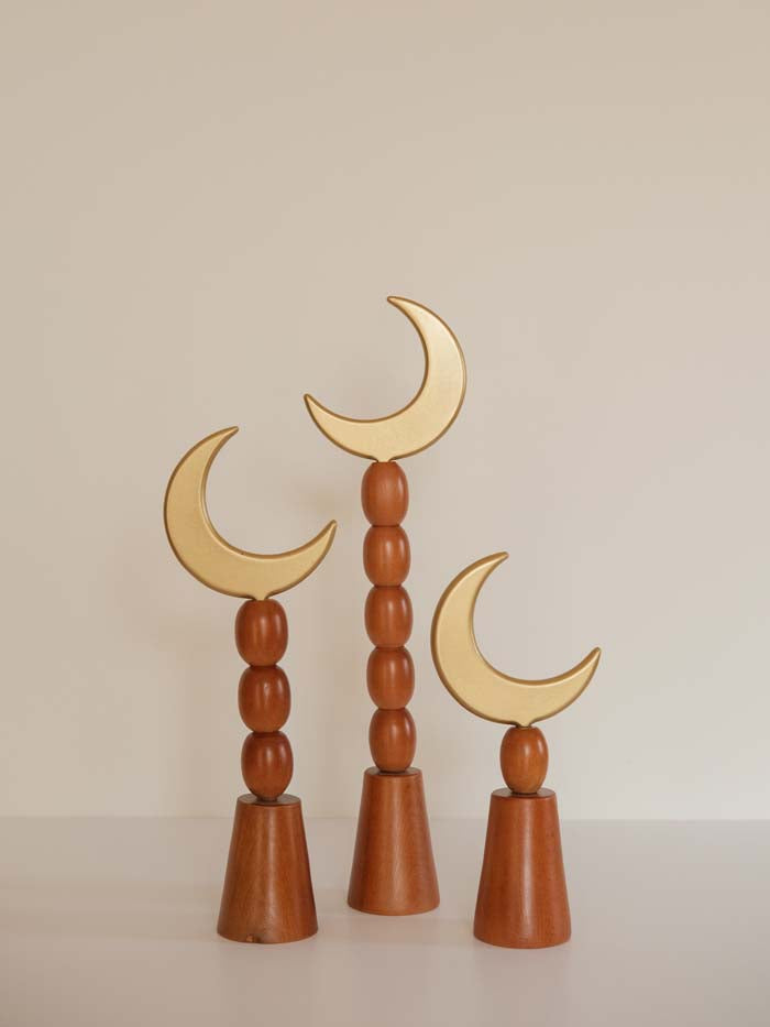 Crescent Stand Trio – Tabletop Decor