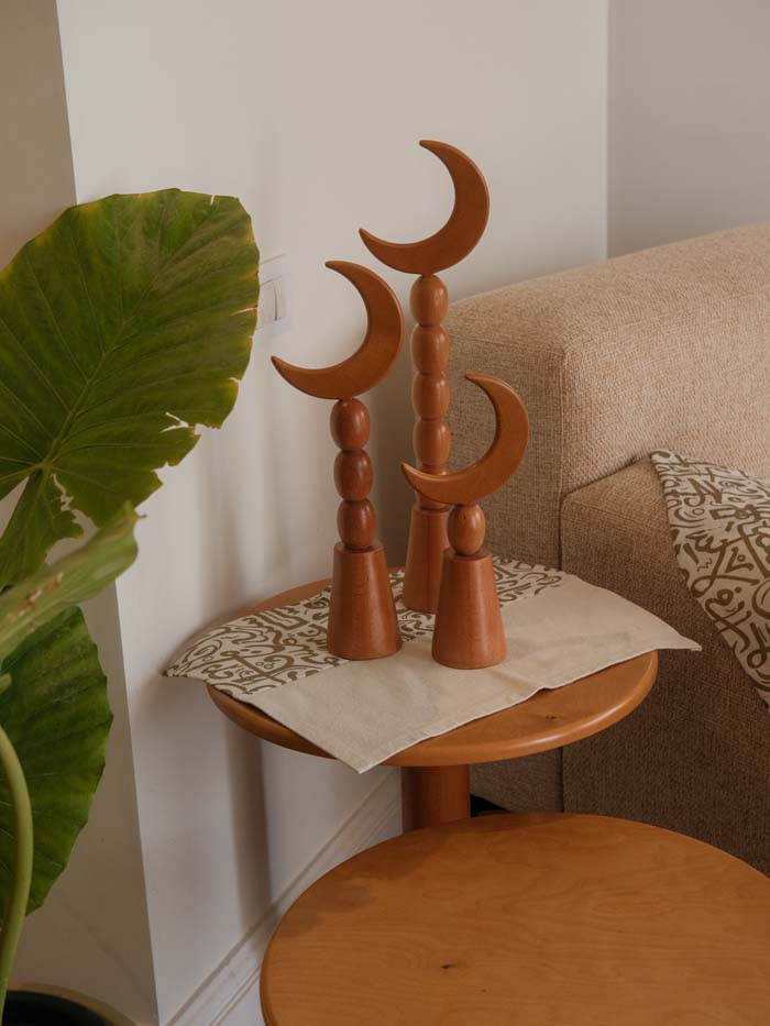 Crescent Stand Trio – Tabletop Decor