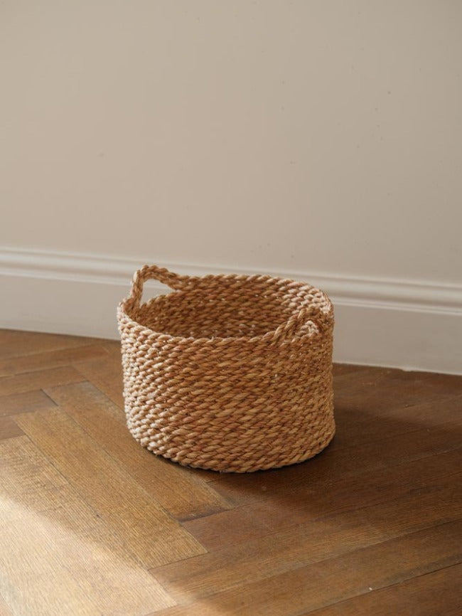 Handwoven Medium Basket with Handles