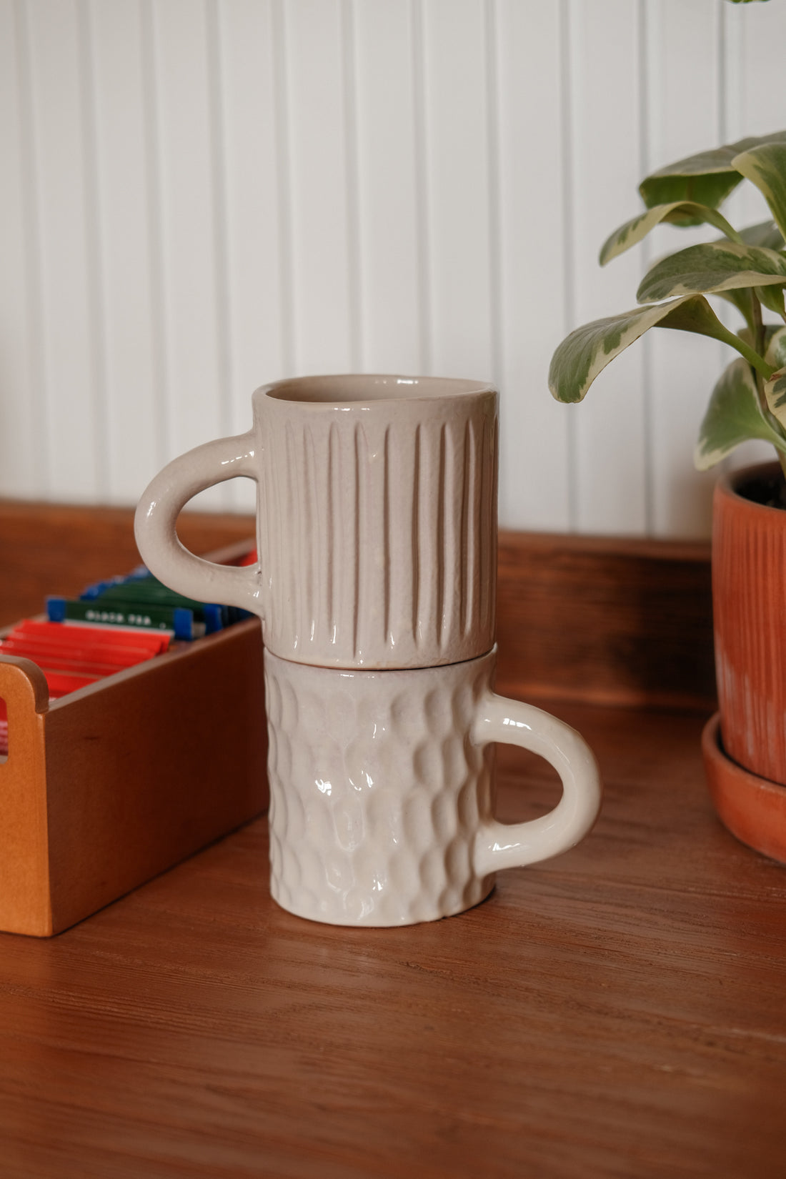 Stria Mug - Beige Color