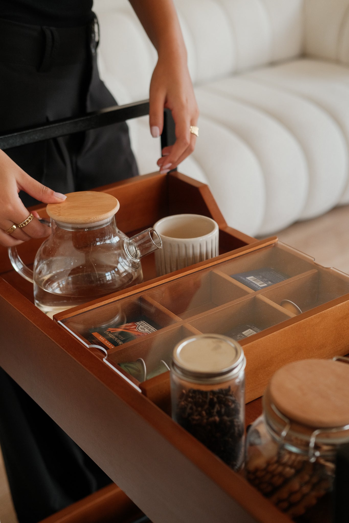 Tea Box - Sliding
