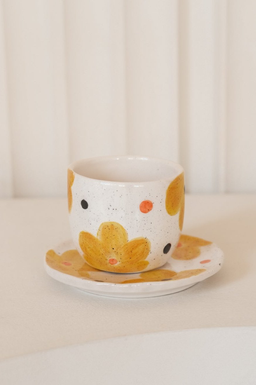 SunFlower Mug & Plate