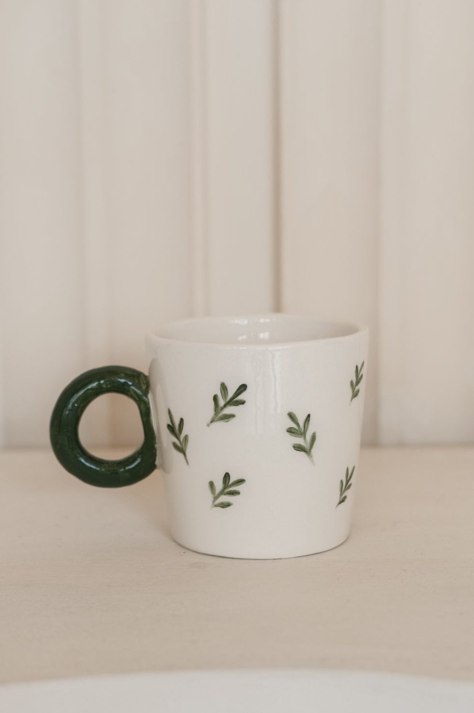 Leaves Mug & Plate