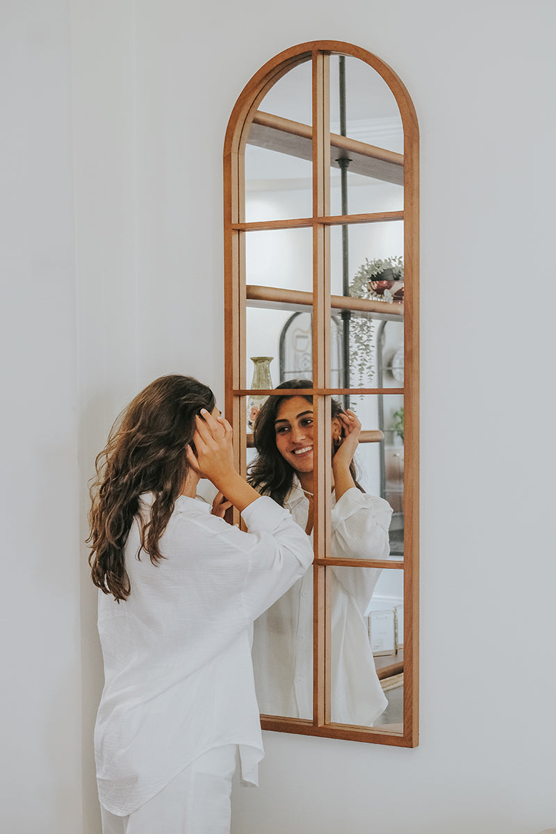 Wood Charm Mirror