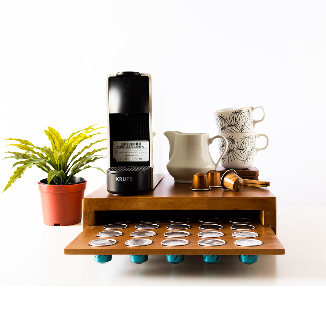 Coffee Capsules Drawer - 20 Capsules