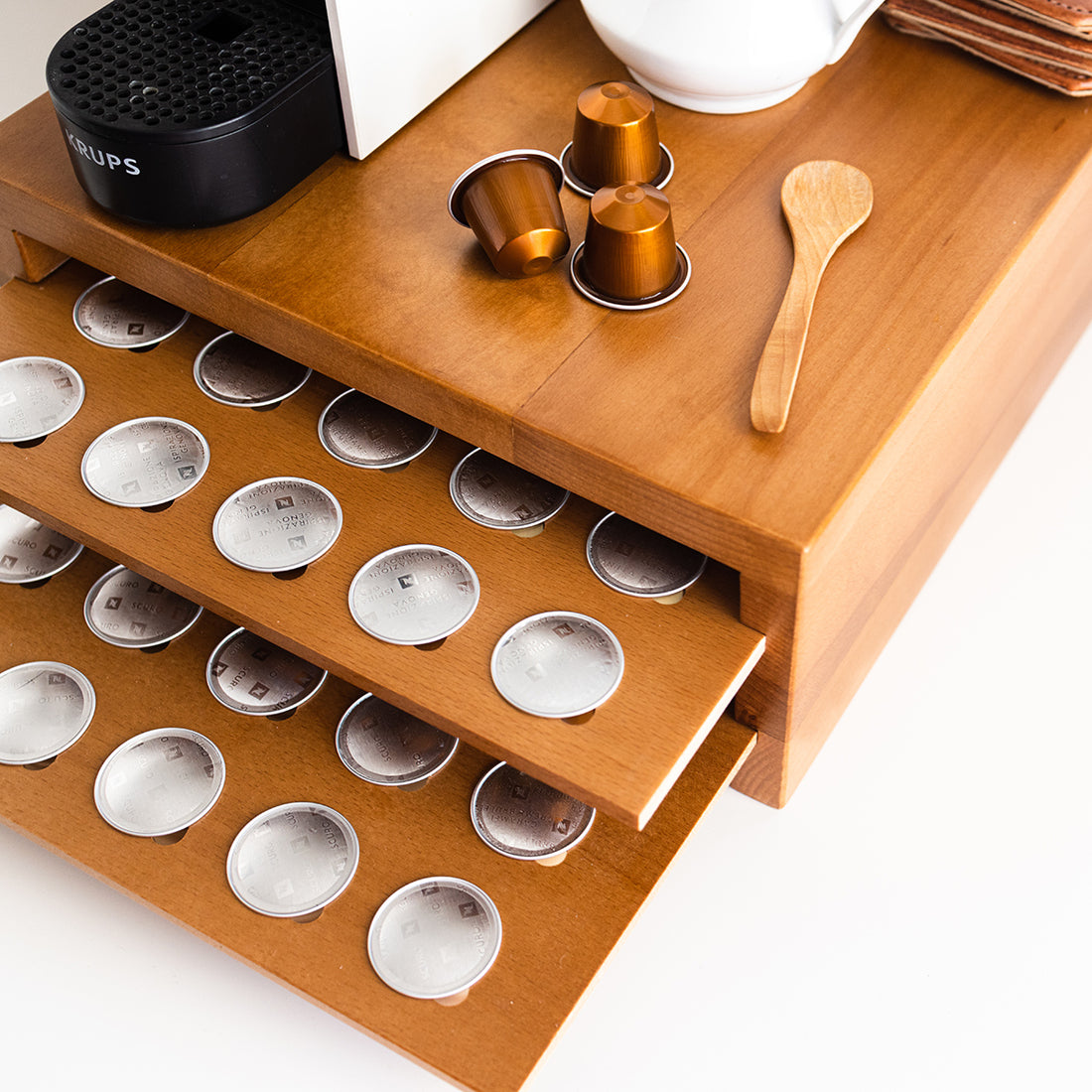 Coffee Capsules Drawer - 40 Capsules